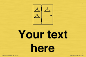 Custom information:  Large Changing room